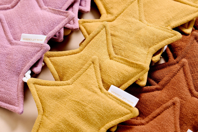 Linen Garland - Camel Star