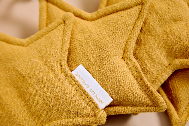 Linen Garland - Camel Star