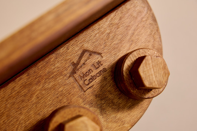 Tavoletta Rettangolare in Legno - Naturale