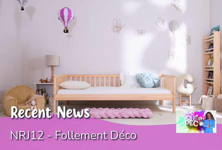 A magical world at the heart of decoration: Mon Lit Cabane featured on the show Follement Déco