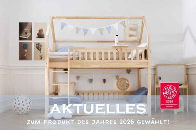 Drei Produkte von Mon Lit Cabane als „Produkt des Jahres 2026“ ausgezeichnet