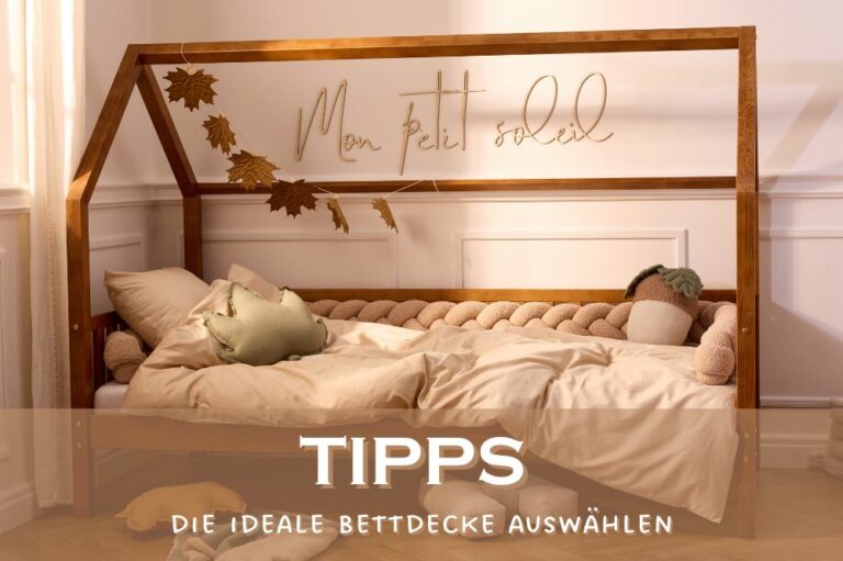 Wie wählt man die ideale Bettdecke für sein Kind aus?