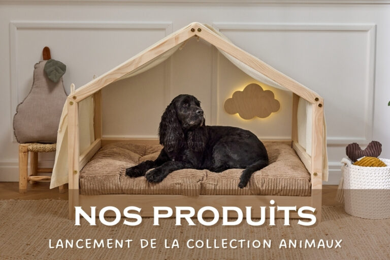 🐾 Nouvelle Collection Animaux : Des lits et accessoires pensés pour tous nos amis à quatre pattes ! 