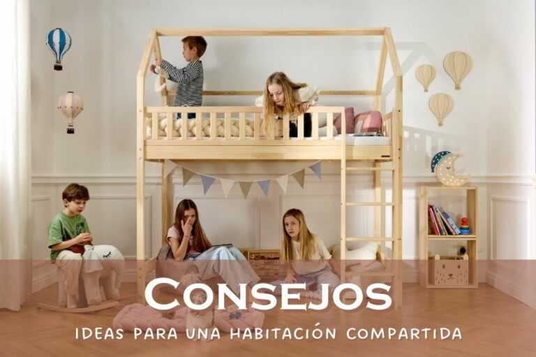 Habitaciones compartidas entre hermanos y hermanas