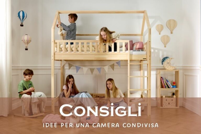 Camere condivise tra fratelli e sorelle