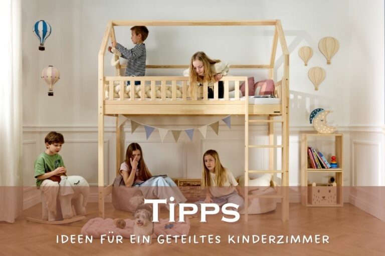 Geteilte Schlafzimmer für Geschwister