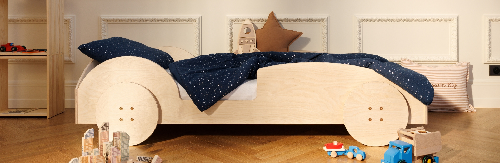 Jednolůžko Auto: originální dětská postel | Mon Lit Cabane