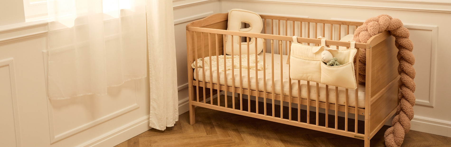 Nelly Evolving Cot - Baby Bed 70x140