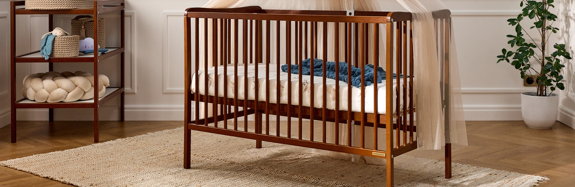 Culla George - Lettino per Neonati 60x120