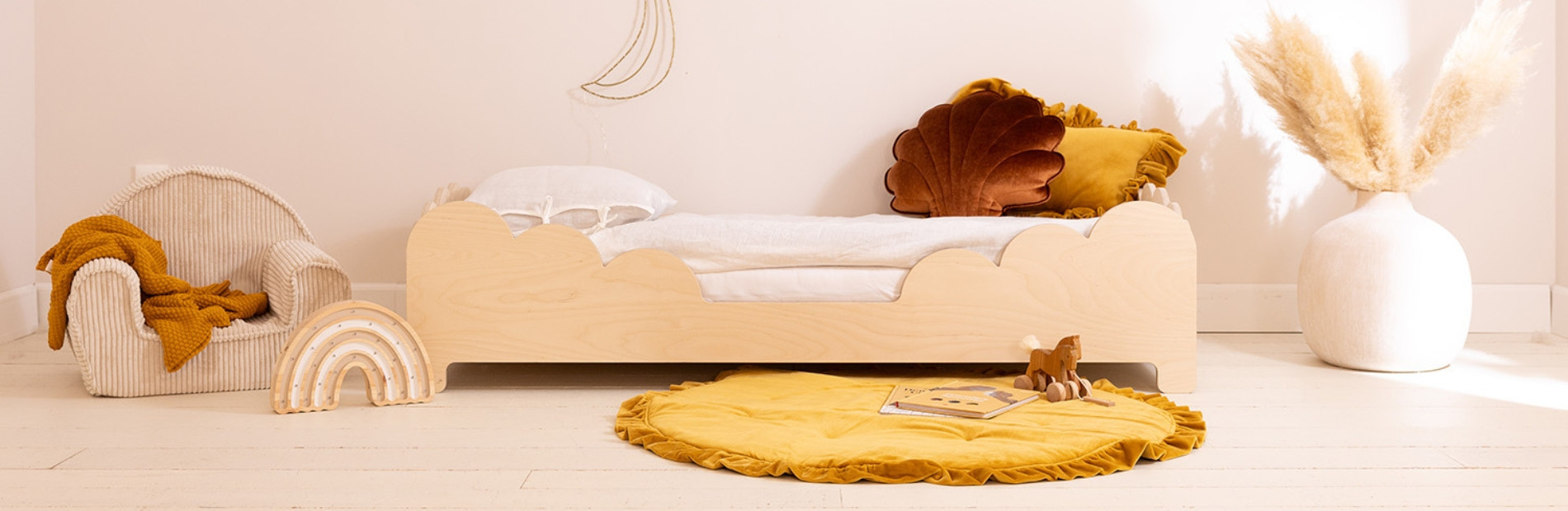 Letto Singolo Riga: Letto Singolo Nuvola | Mon Lit Cabane