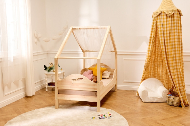 Cama Casita Cohete