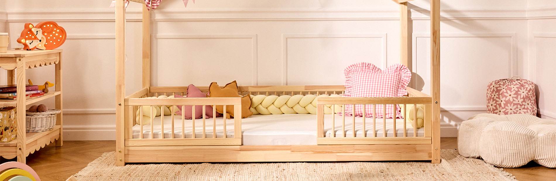 Chatová postel DP Premium: dětská postel | Mon Lit Cabane