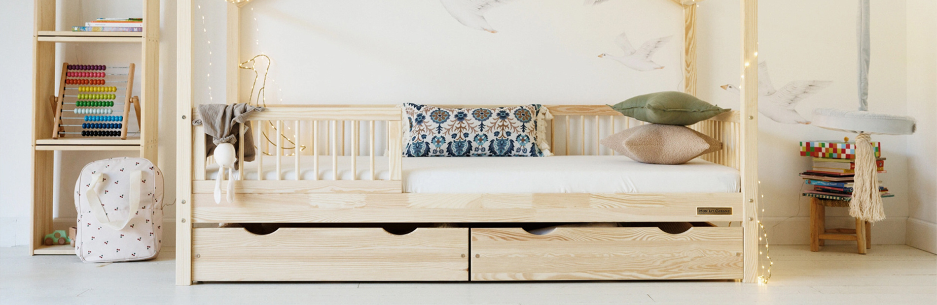 Cama Casinha DPT Premium: Cama Casinha com Gaveta | Mon Lit Cabane