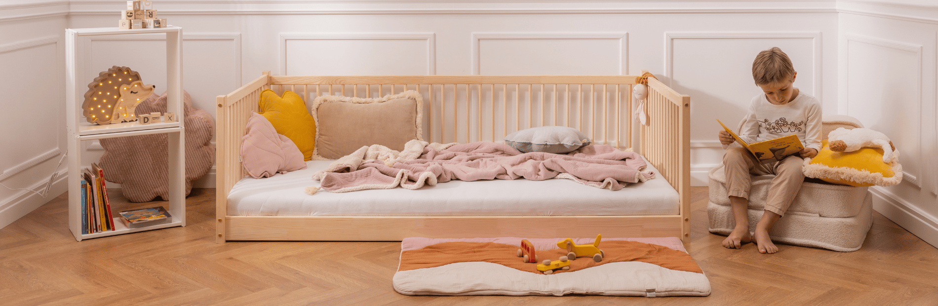 Jednoduchá dětská postel: Masivní dřevo | Mon Lit Cabane