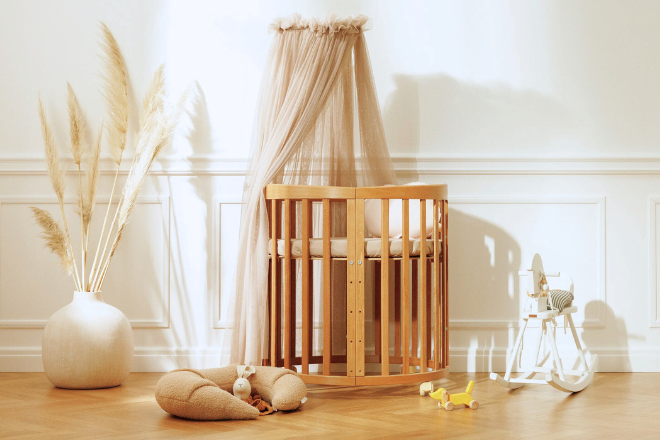 Himmel fürs Babybett