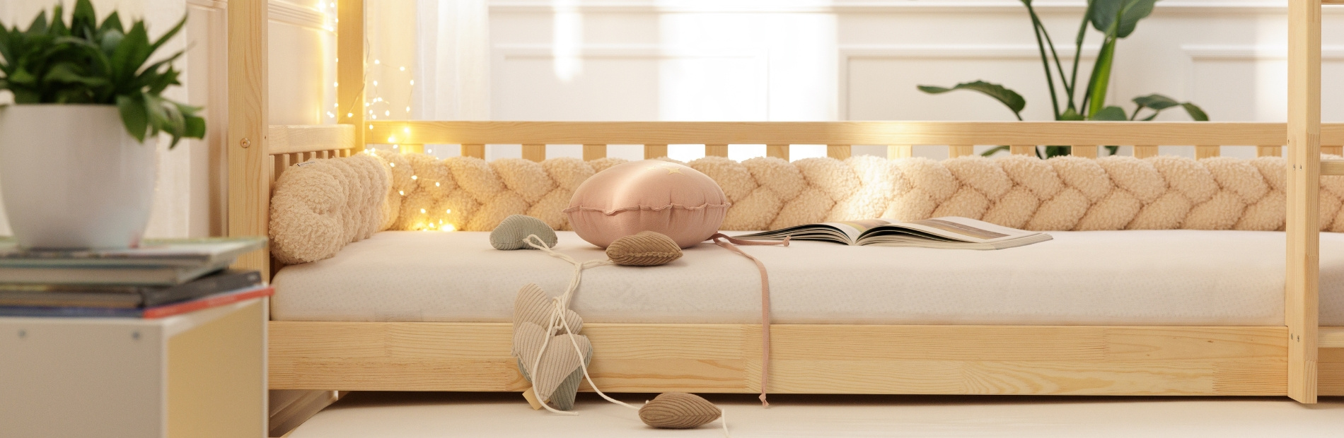 Braided Bed Bumper - 3 Strands