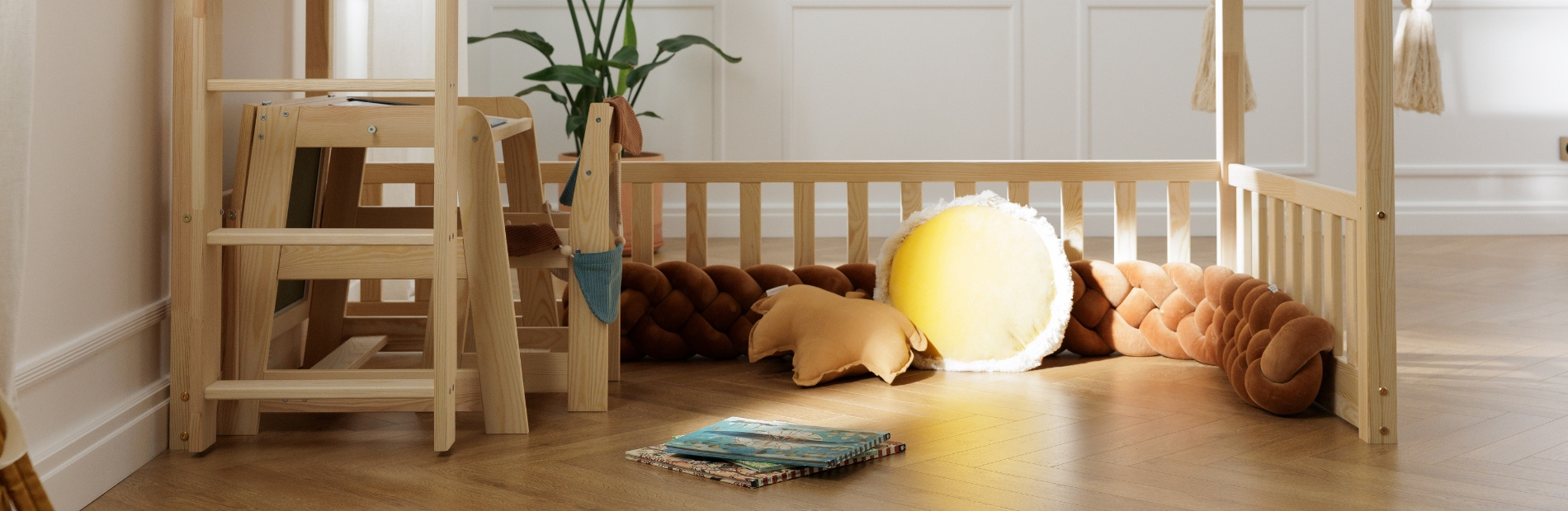 Braided Bed Bumper - 4 Strands