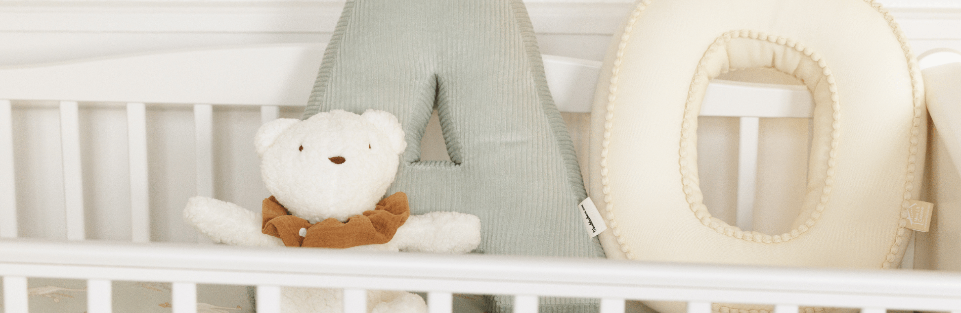 Almofada Letra - Decoração Quarto Infantil | Mon Lit Cabane