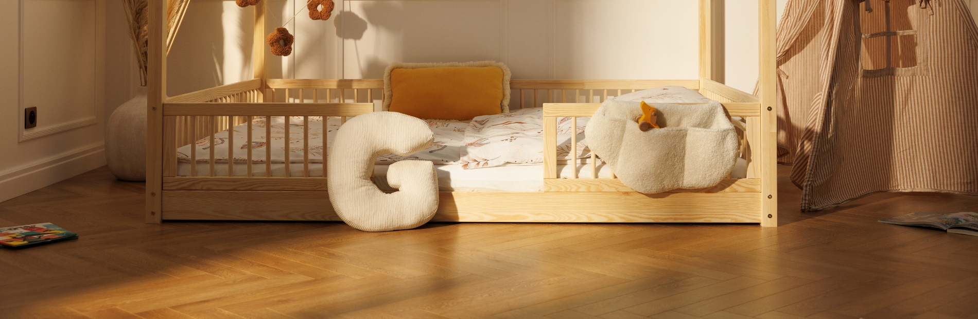 Cuscino Lettera G – Decorazione Personalizzata | Mon Lit Cabane