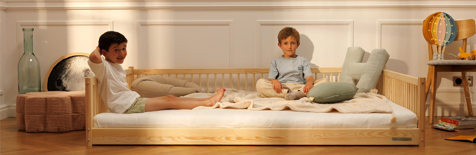 Cama Casinha Dupla con entrega rápida | Mon Lit Cabane