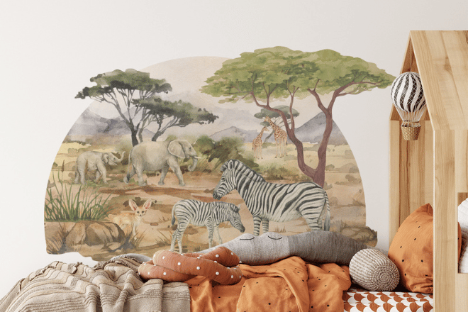 Samolepky Safari