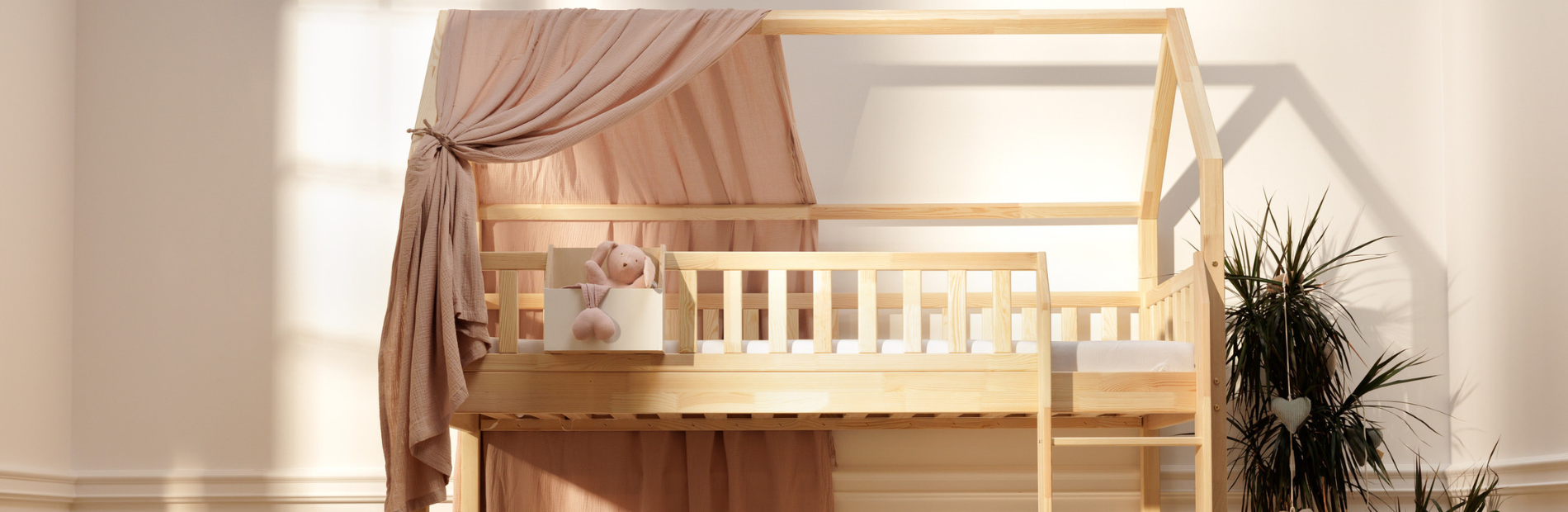Toile de lit cabane