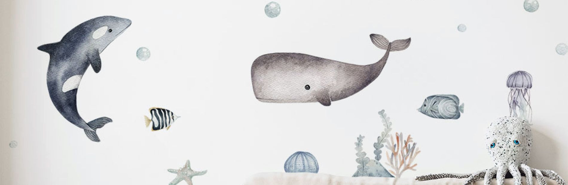 Ocean Wandsticker - Wanddekoration | Mon Lit Cabane