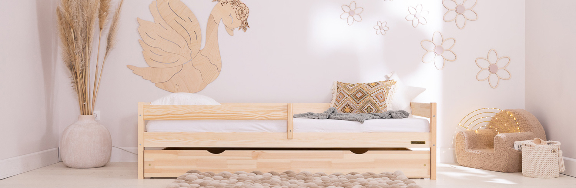 Cama Individual Caracas Premium con Cajón | Mon Lit Cabane