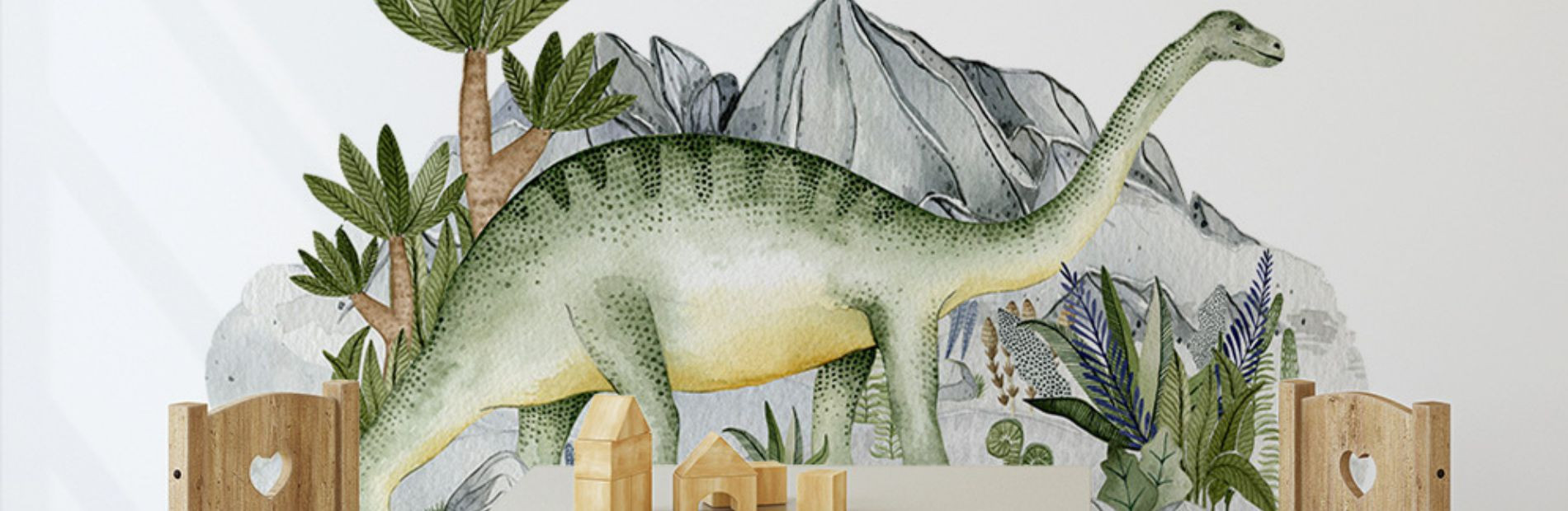 Nástěnné Samolepky Dinosauři - Dětský Pokoj | Mon Lit Cabane