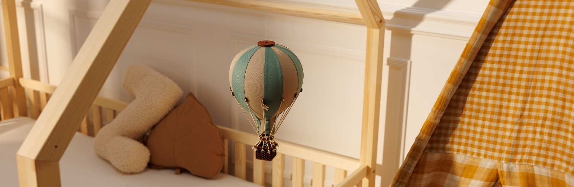 Deko-Heißluftballon