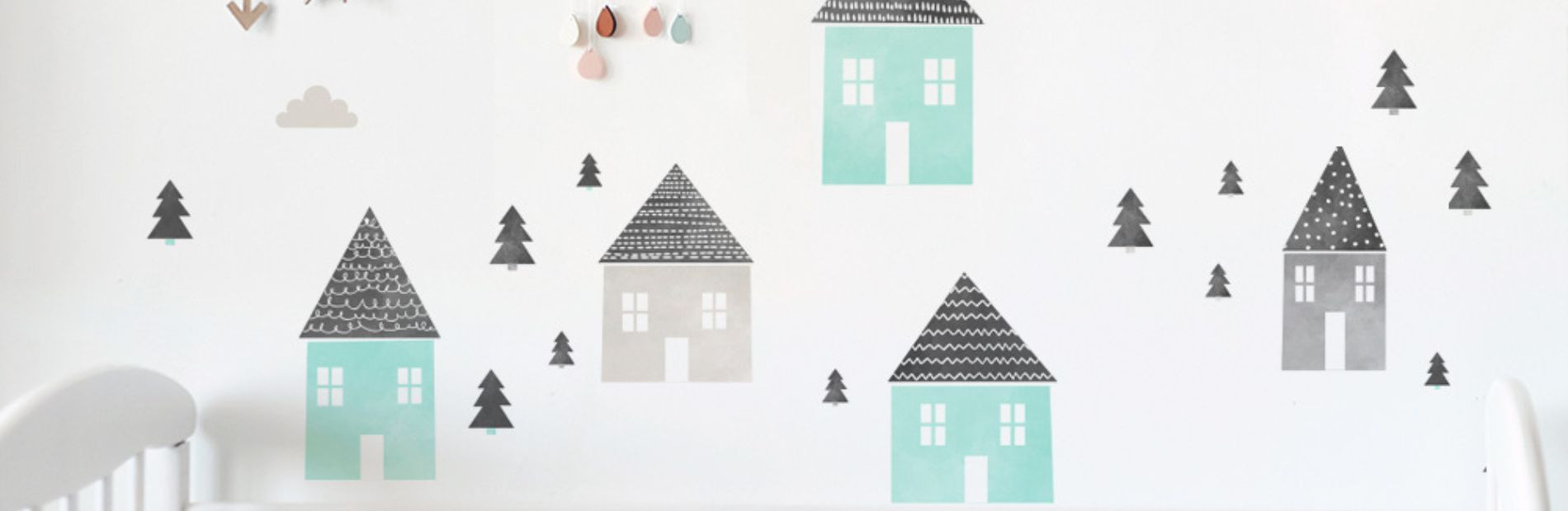 Collection Pastel Wandsticker - Wanddekoration | Mon Lit Cabane