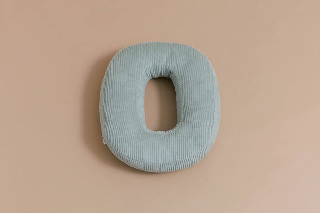 Letter Cushion O