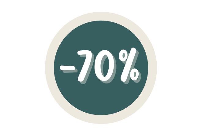 -70%