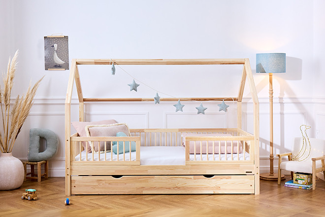 Domečková postel BT Premium se zásuvkou