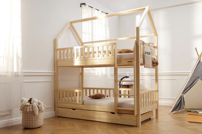 House Bunk Bed LT Premium with Drawer
