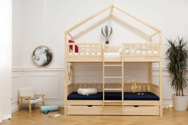 Letto a Castello DB Premium con cassetto