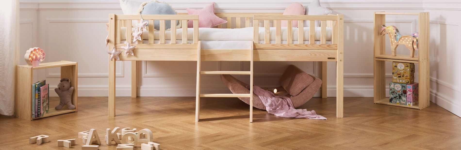 Letto Rialzato | Mon Lit Cabane