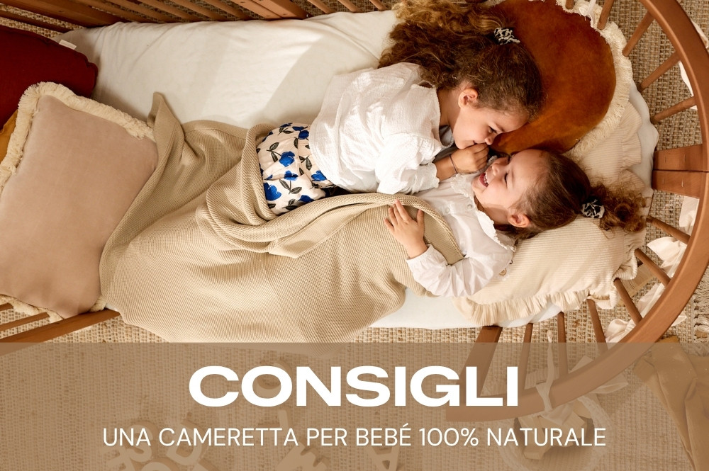 Creare una cameretta per bebè 100% naturale