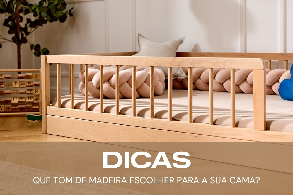 Que tom de madeira escolher para a sua cama?