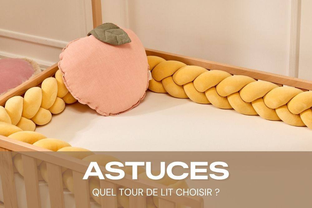 Tour de lit tressé : le détail déco qui sublime le lit de votre enfant