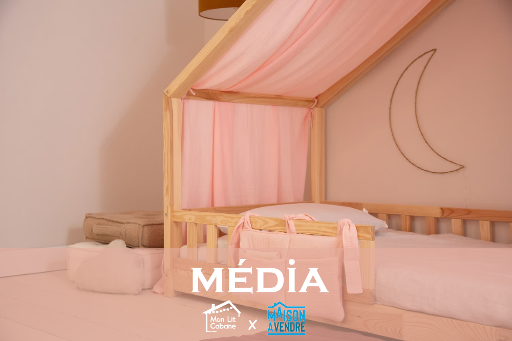 Mon Lit Cabane participe à l'emission Maison à Vendre