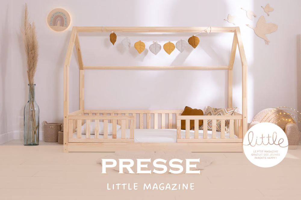 Découvrez nos Lits Cabane dans Little Magazine