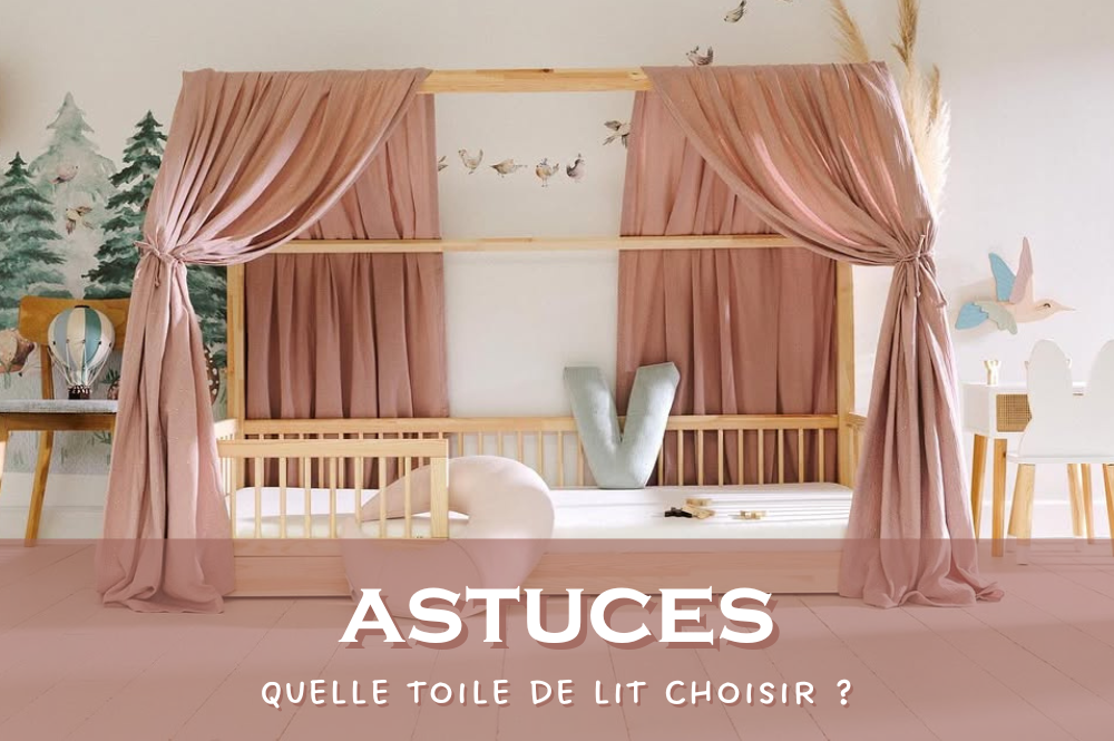 Nos Toiles de Lit Cabane : Une Touche Enchantée pour la Chambre de Votre Enfant