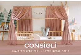 Le Nostre Tele per Letto a Capanna: Un Tocco Incantato per la Stanza del Tuo Bambino