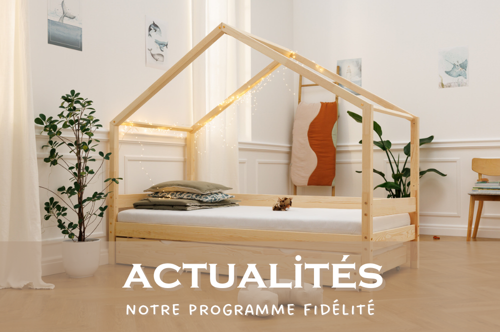Notre nouveau programme de fidélité : cumulez des points et profitez de superbes récompenses !