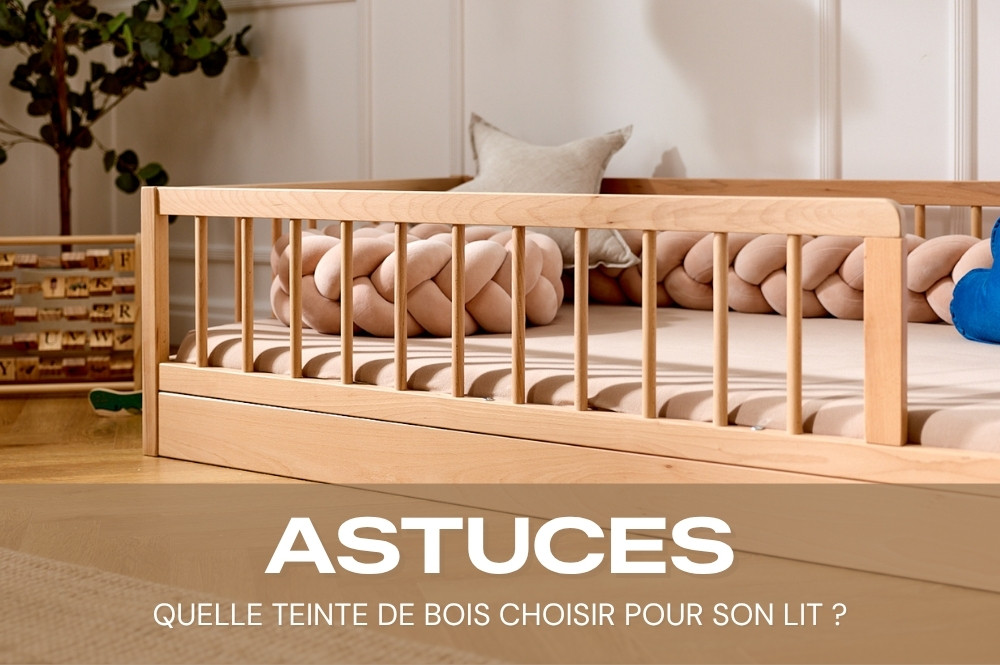 Quelle teinte de bois choisir pour son lit ?