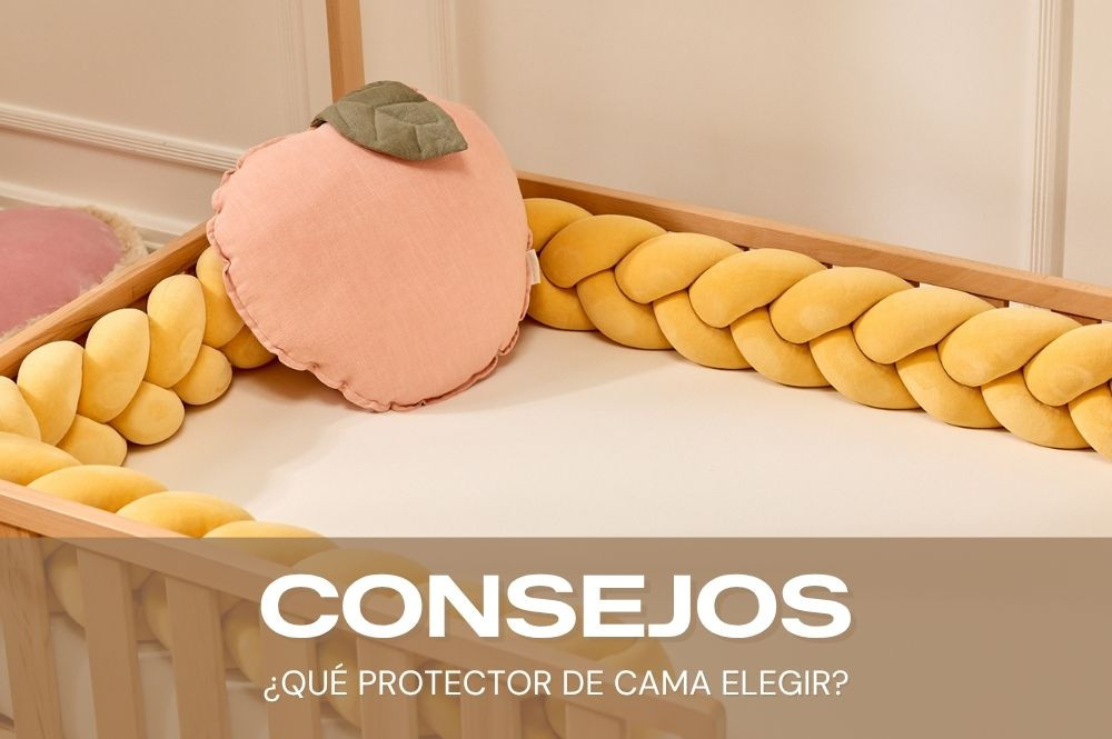 Protector de cama trenzado: el detalle decorativo que realza la cama de tu peque