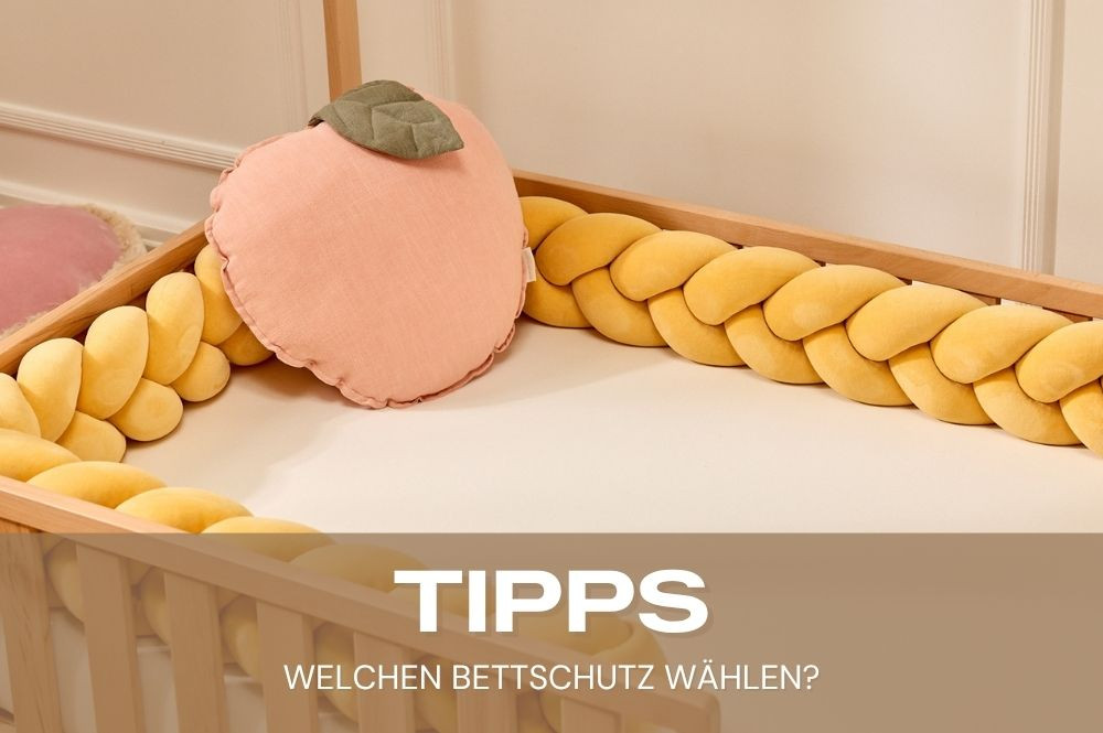 Geflochtene Bettumrandung: Das dekorative Detail, das das Bett Ihres Kindes verschönert