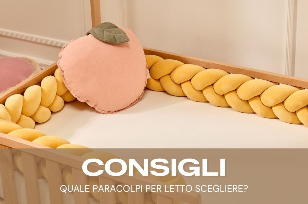 Paracolpi intrecciati per letto: il dettaglio décor che valorizza il letto del tuo bambino