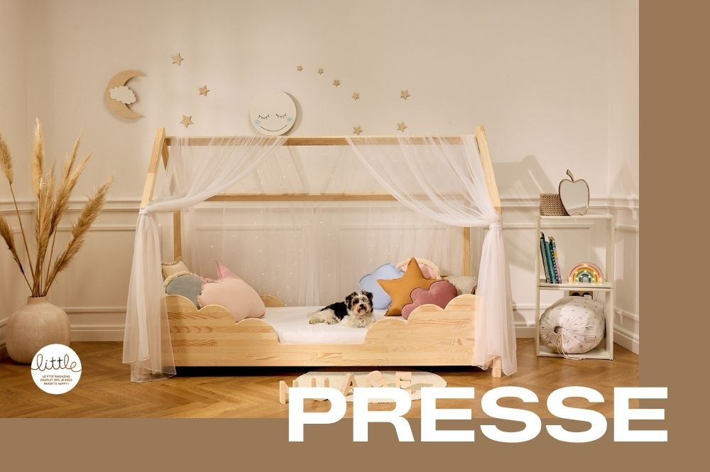 Découvrez nos Lits Cabane dans Little Magazine